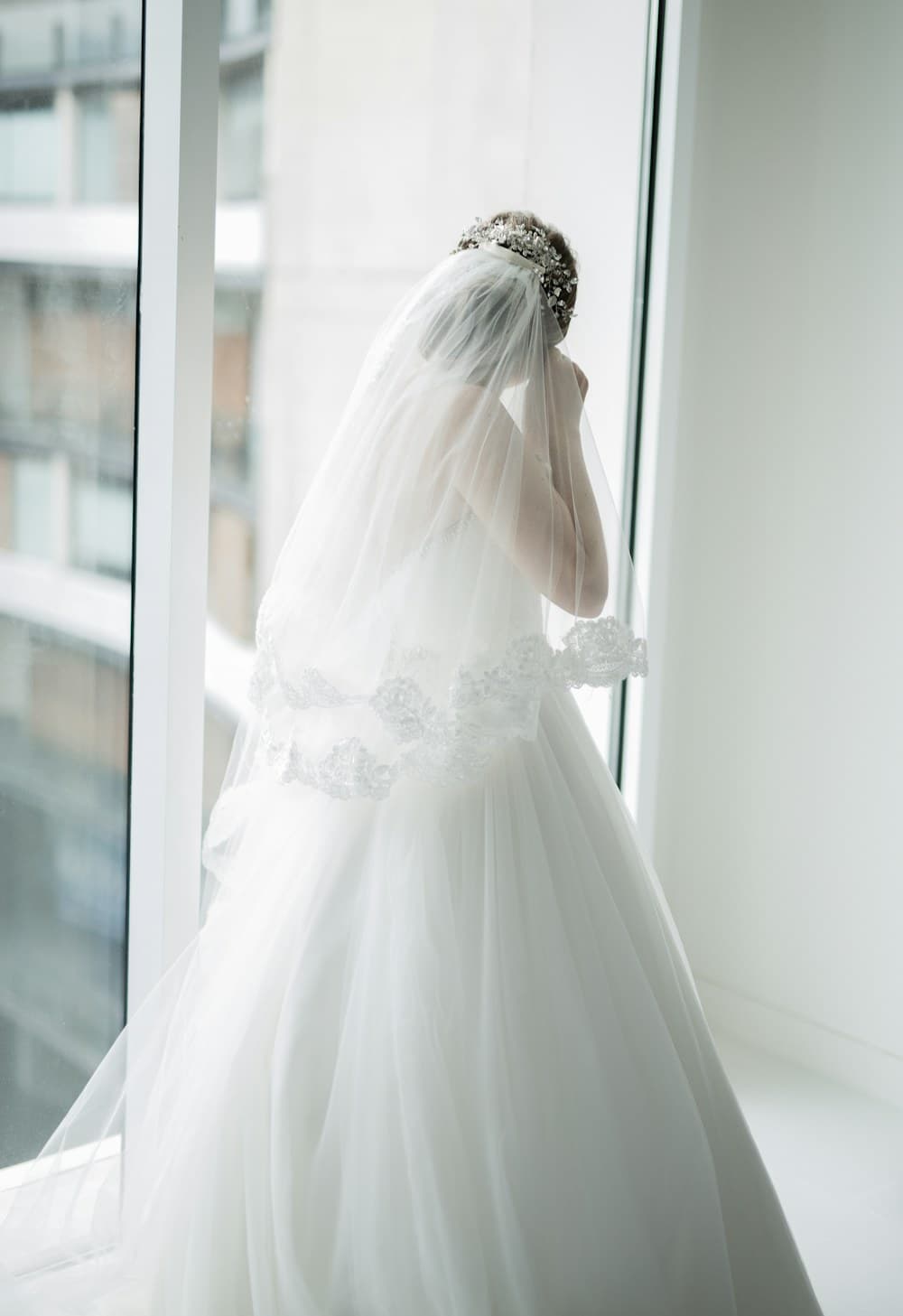 A couple planning their wedding on their venue-branded site